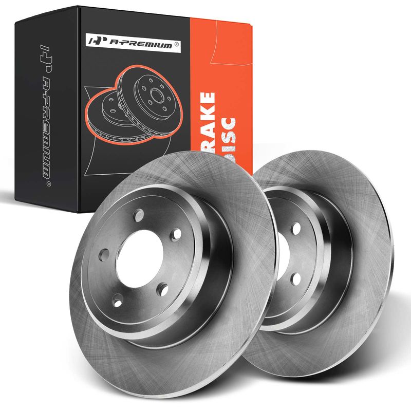 Rear Disc Brake Rotors for Chrysler 300 05-21 Dodge Challenger Charger Magnum