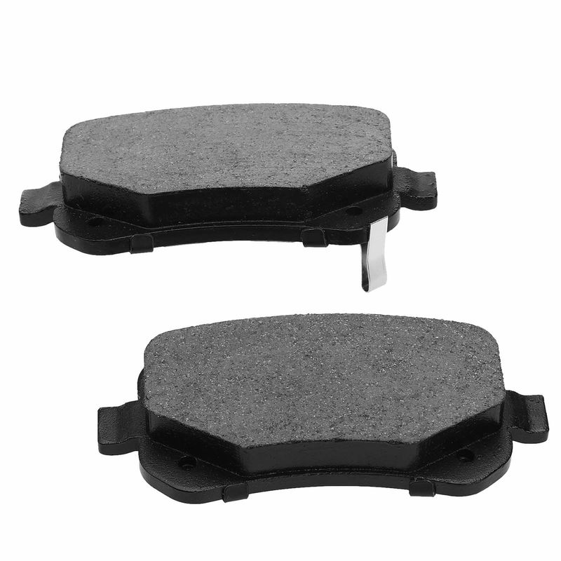 Rear Disc Brake Rotors & Ceramic Brake Pads for Chrysler Town & Country Ram