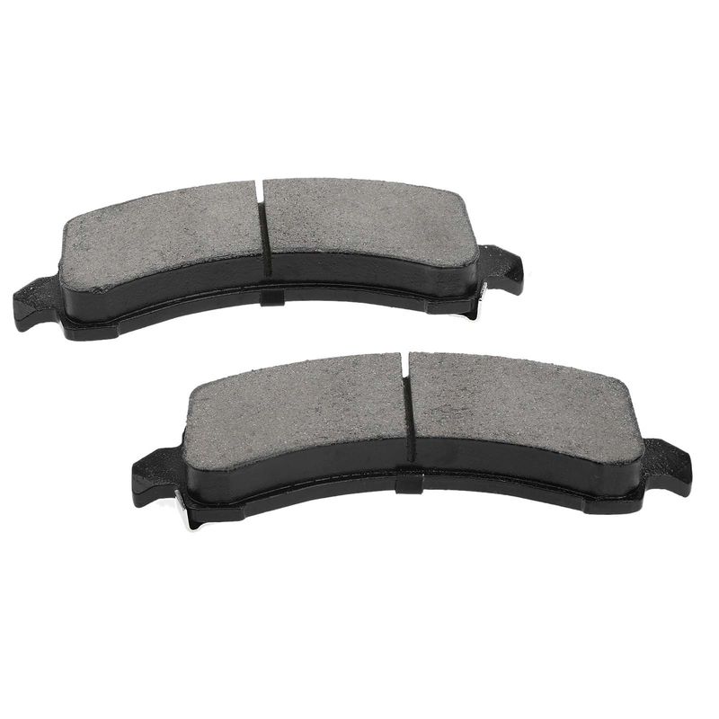 Rear Disc Brake Rotors & Ceramic Brake Pads for Chevrolet Express 2500 GMC