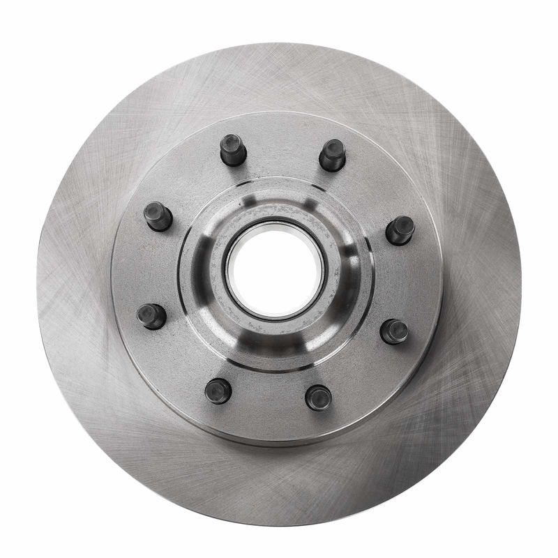 Front & Rear Disc Brake Rotors & Ceramic Brake Pads for Ford E-250 2003-2007