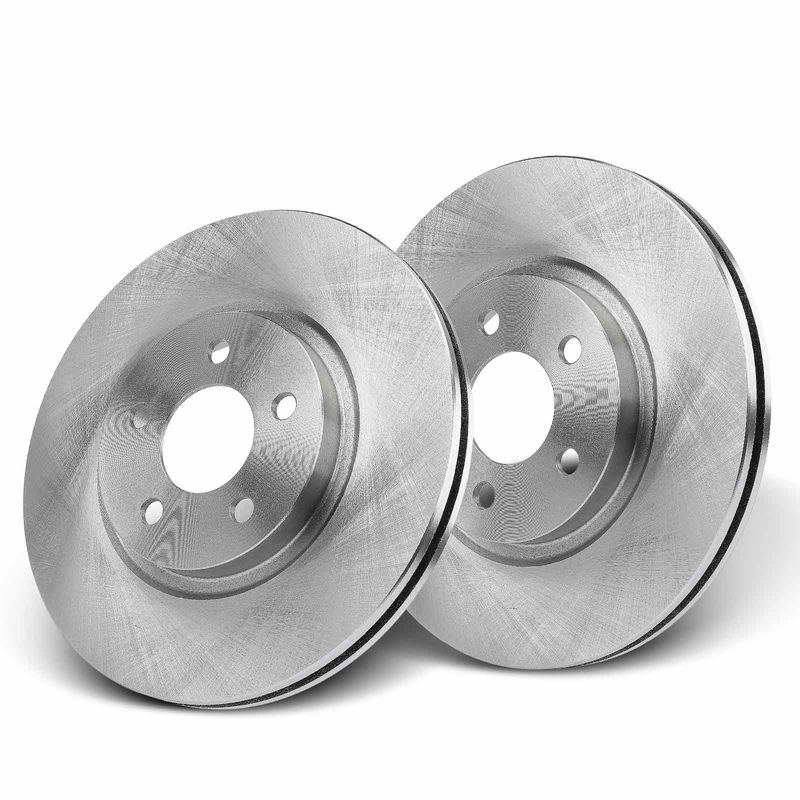 Front Disc Brake Rotors for Chrysler PT Cruiser 2001-2010 L4 2.4L