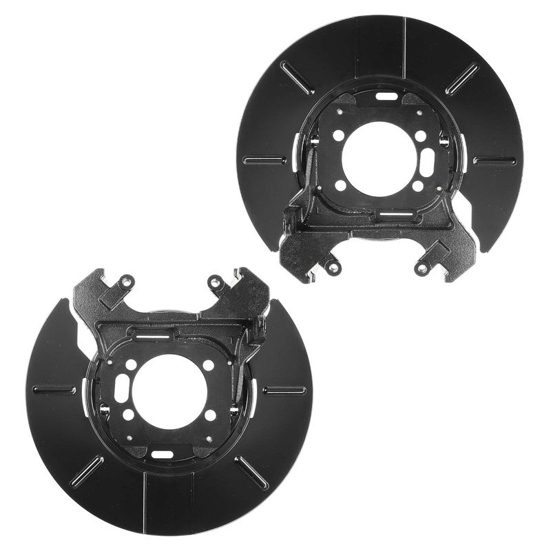 2x Rear Brake Dust Splash Shield for Dodge Grand Caravan Chrysler Town & Country