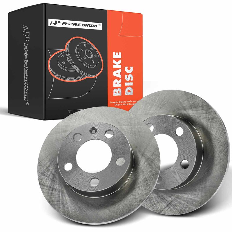 Rear Disc Brake Rotors for Volkswagen Jetta 1999-2006 Beetle Golf Audi TT
