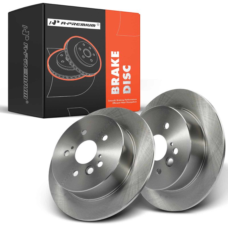Rear Disc Brake Rotors for Toyota RAV4 2004-2005 L4 2.4L 303mm