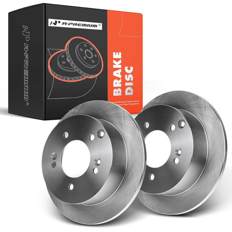 Rear Disc Brake Rotors for Hyundai Sonata 2005-2010 Tucson Kia Sportage Optima