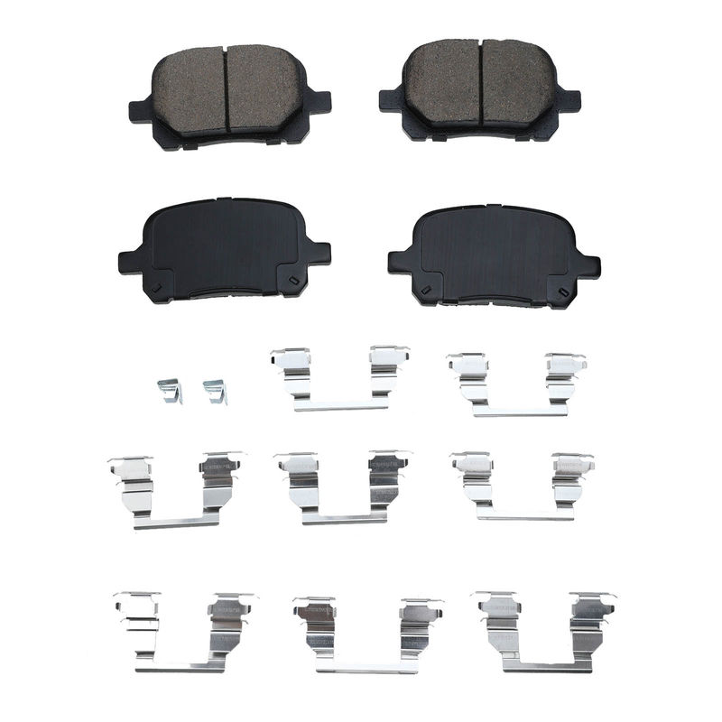 Front & Rear Disc Brake Rotors & Ceramic Brake Pads for Lexus ES300 Toyota Camry