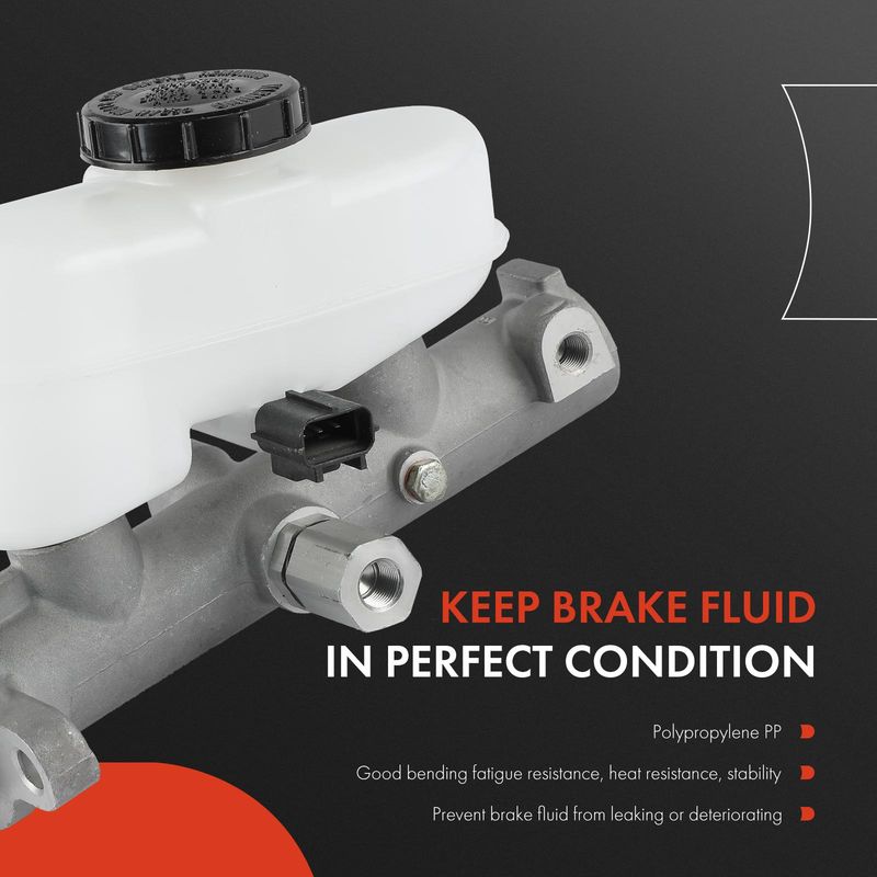 Brake Master Cylinder with Reservoir & Sensor for Ford Crown Victoria 1995-1996