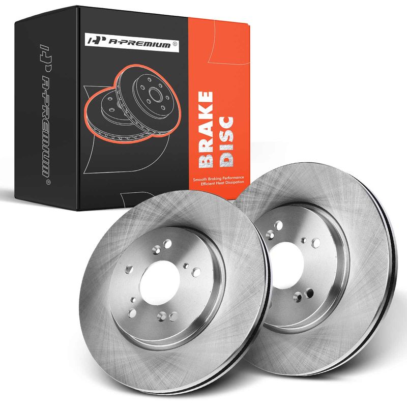 Front Disc Brake Rotors for Acura RDX 07-12 Honda CR-V 07-16 Accord Crosstour