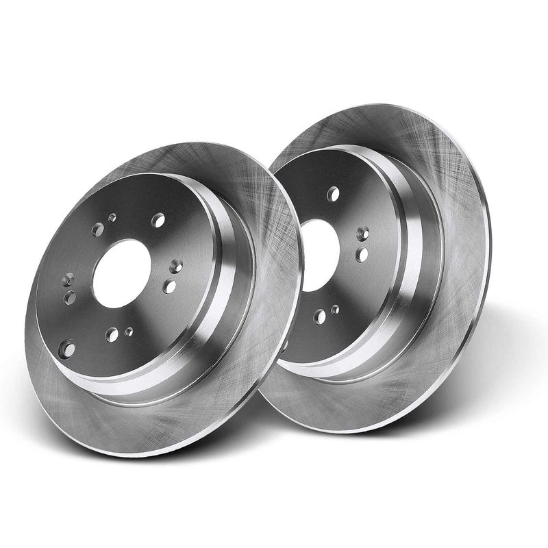 Rear Disc Brake Rotors for Acura RDX 2007-2018 Honda CR-V 2005-2016 L4 2.3L 2.4L