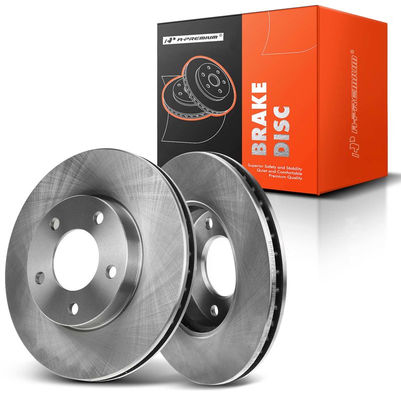 Front Disc Brake Rotors for Ford Escape 01-07 Mazda Tribute 01-06 Mariner 05-07