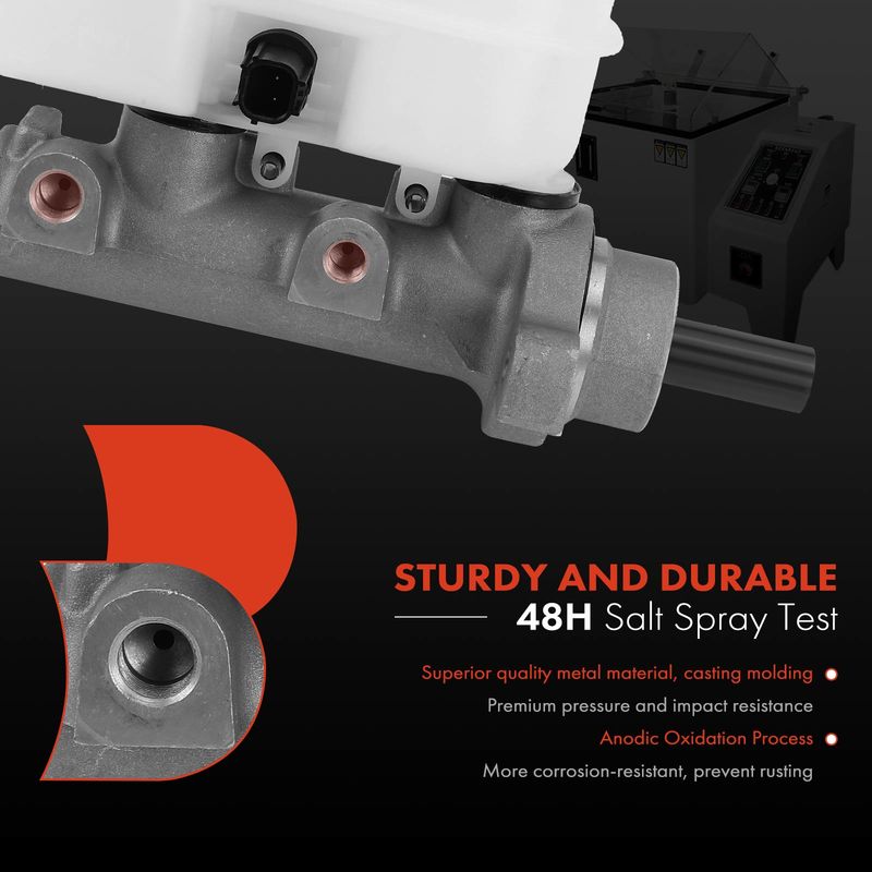 Brake Master Cylinder with Reservoir & Sensor for Dodge Dakota 1999-2004 Durango