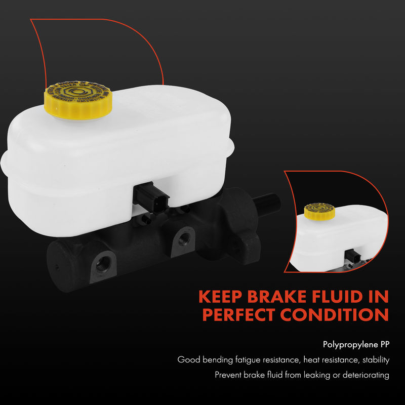 Brake Master Cylinder with Reservoir & Sensor for Dodge Dakota 1999-2004 Durango