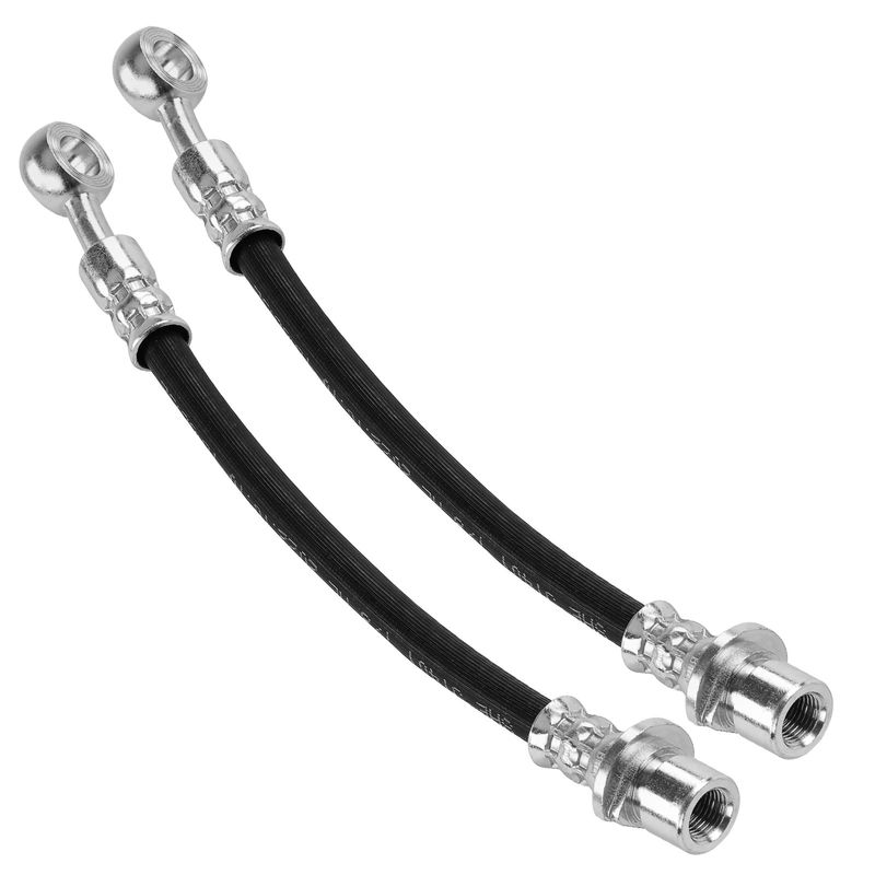 2Pcs Rear Outer Brake Hydraulic Hose for Honda Accord 1994-1997 Acura CL