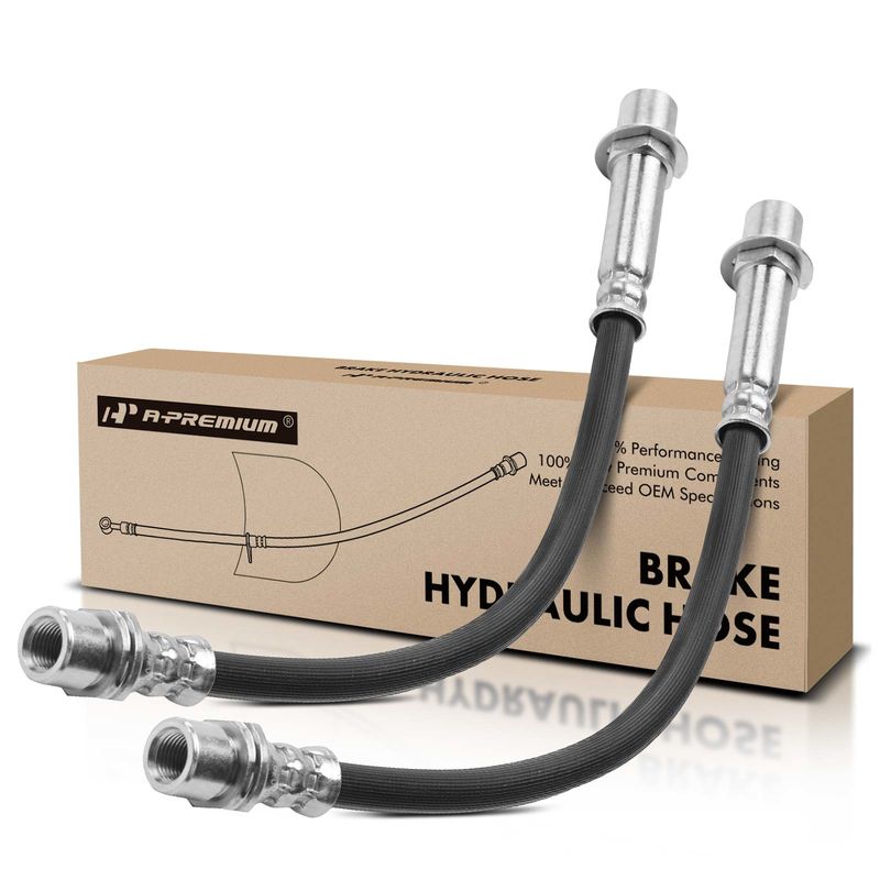 2Pcs Rear Inner Brake Hydraulic Hose for Toyota 4Runner FJ Cruiser Lexus GX470