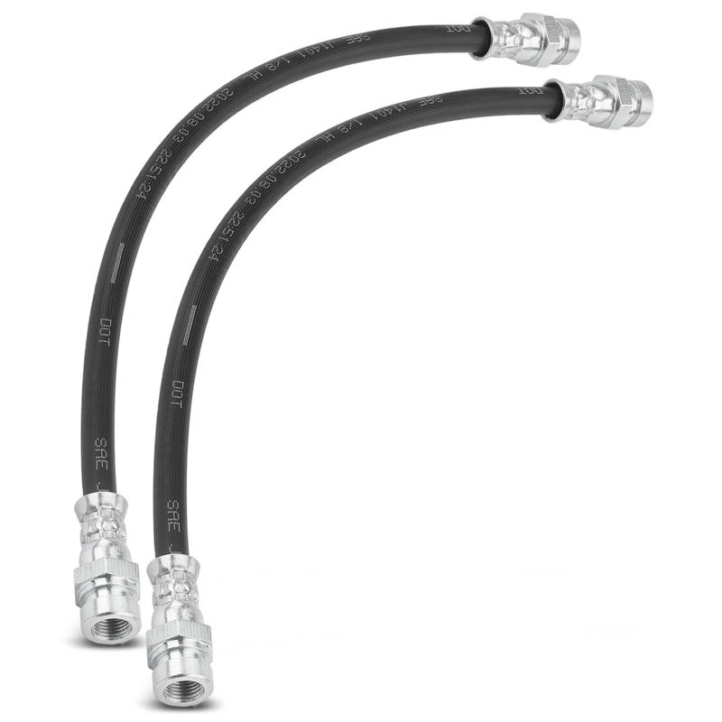 2Pcs Rear Brake Hydraulic Hose for Dodge Power Ram 50 Mitsubishi Mighty Max