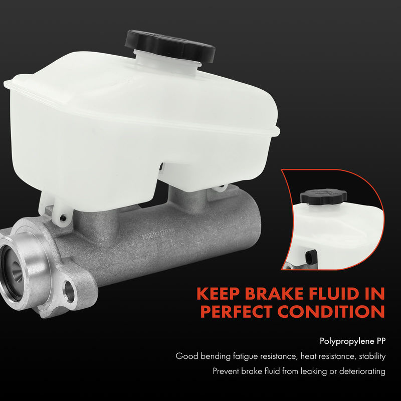 Brake Master Cylinder with Reservoir & Sensor for Cadillac DeVille 02-05 V8 4.6L