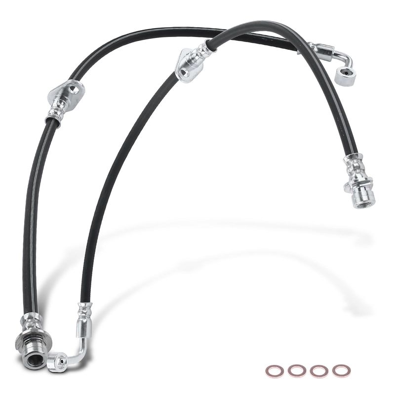 2Pcs Front Brake Hydraulic Hose for Honda Accord 2018-2021 1.5L 2.0L