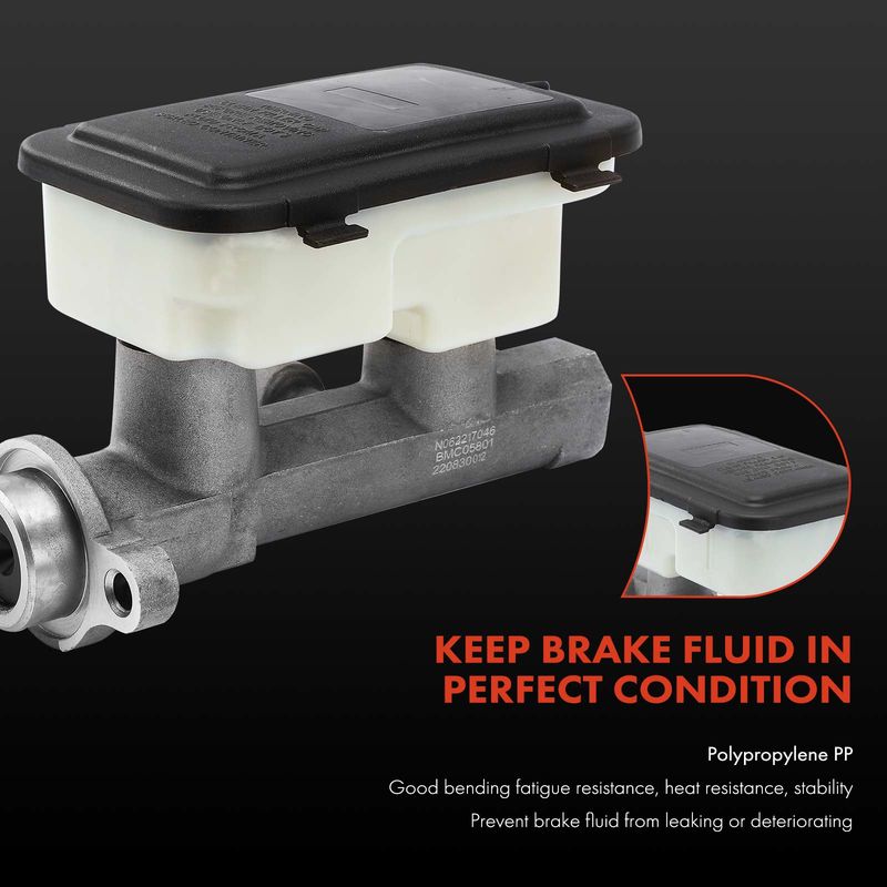 Brake Master Cylinder with Reservoir for Chevy S10 1982-1988 GMC S15 Buick Olds