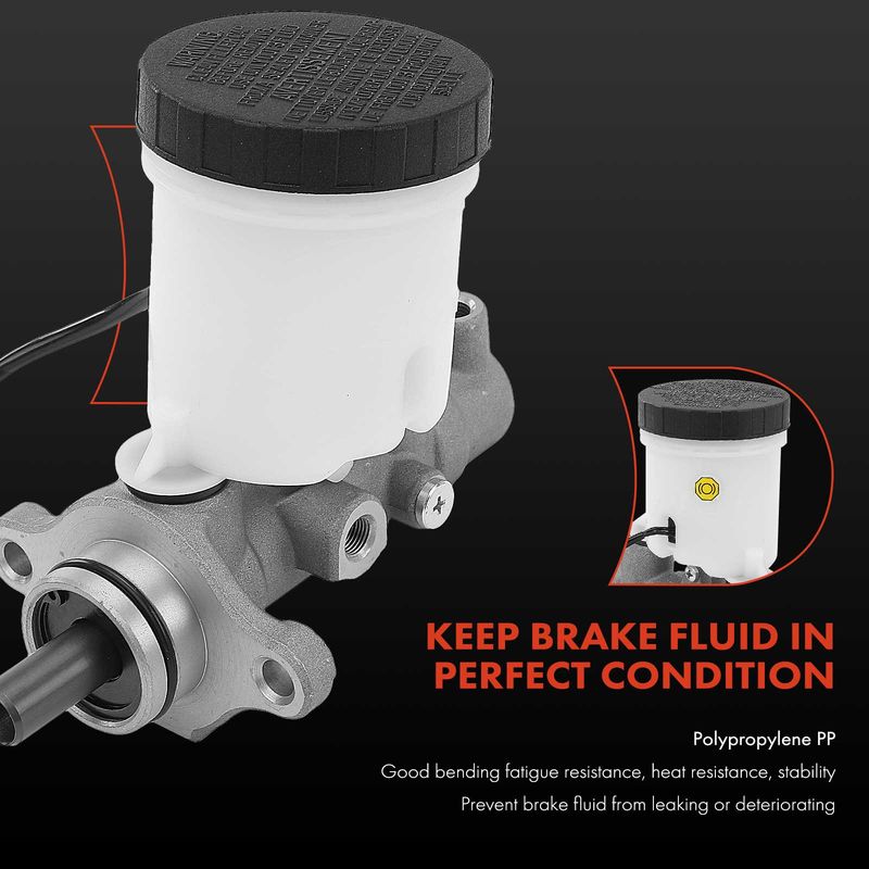 Brake Master Cylinder with Reservoir & Sensor for Ford Aspire 1994-1997 Kia Rio