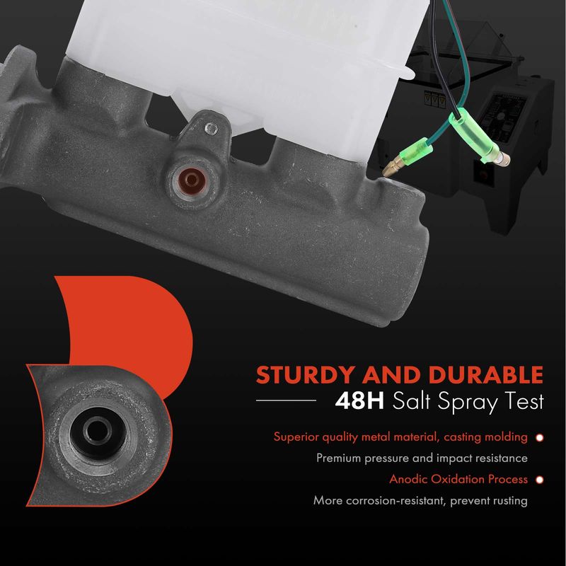 Brake Master Cylinder with Reservoir & Sensor for Honda CR-V 1999-2001 L4 2.0L