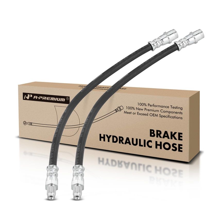 2Pcs Rear Brake Hydraulic Hose for Mercedes-Benz ML320 ML350 ML500 ML55 AMG