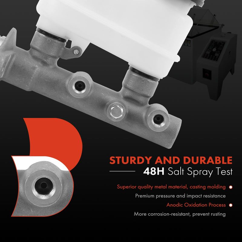 Brake Master Cylinder with Reservoir for Nissan Sentra 1982-1983 Bore: 0.75 In.