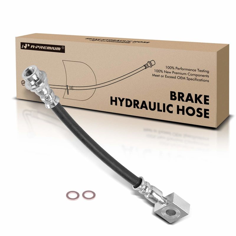 Rear Passenger Brake Hydraulic Hose for Ford E-450 Econoline Super Duty 1999-2002