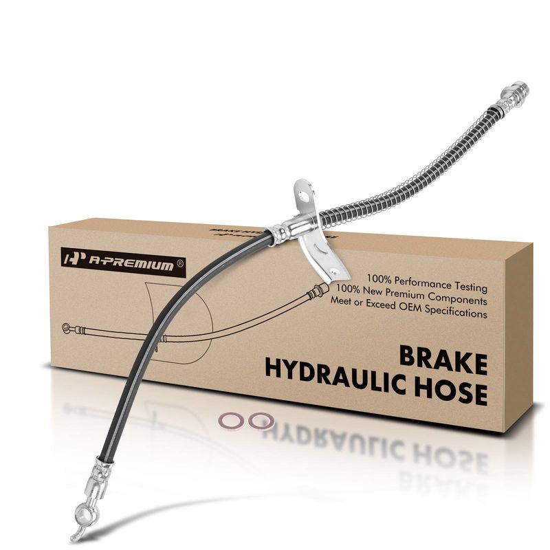 Front Passenger Brake Hydraulic Hose for Kia Forte 2010-2013 Forte Koup 2010-2012