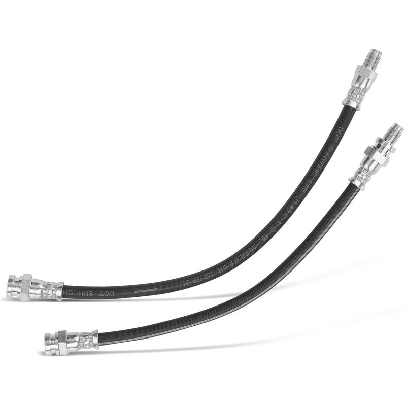 2x Rear Brake Hydraulic Hose for Smart EQ fortwo 2019 Fortwo 2008-2018