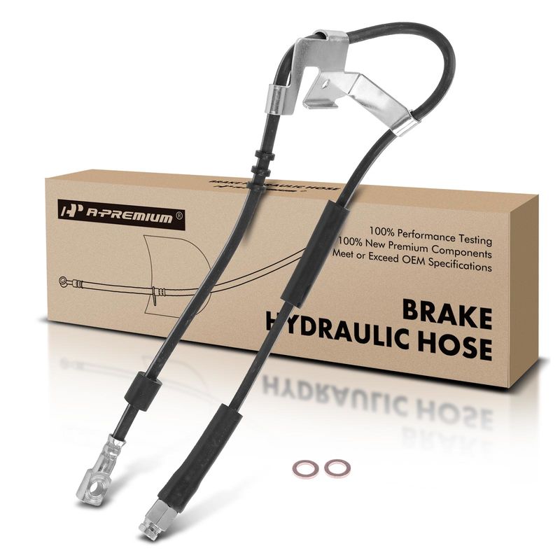 Front Driver Brake Hydraulic Hose for Dodge Ram 1500 2500 1995-1999 4-Wheel ABS