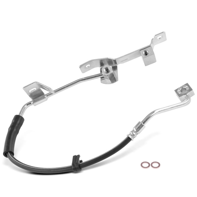 Front Driver Brake Hydraulic Hose for Dodge Ram 1500 2004 2005 2-Wheel ABS
