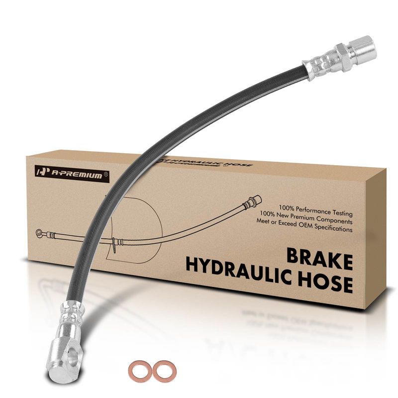 Rear Left or Right Brake Hydraulic Hose for Jaguar XK8 1997-2002 XJ8 Vanden Plas