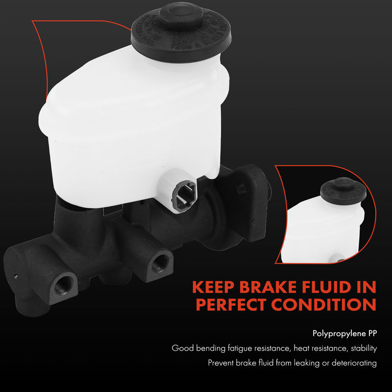 Brake Master Cylinder with Reservoir & Sensor for Toyota Sequoia 2001-2007 4.7L