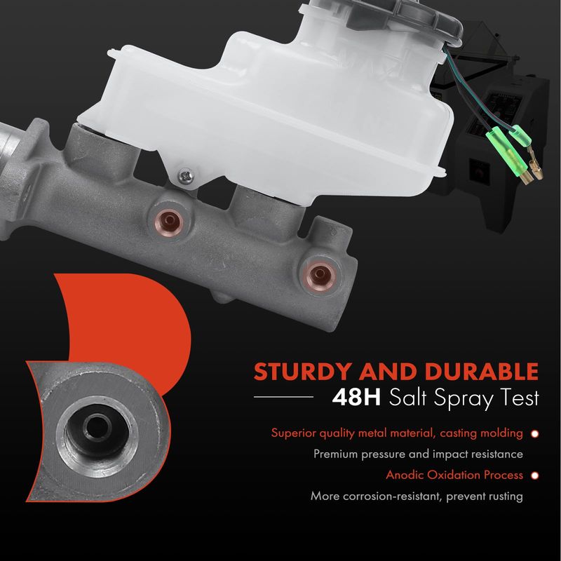 Brake Master Cylinder with Reservoir & Sensor for Honda Accord 1998-2002