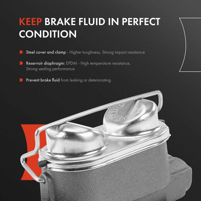 Brake Master Cylinder with Reservoir for Ford Mustang Falcon Mercury Capri Comet