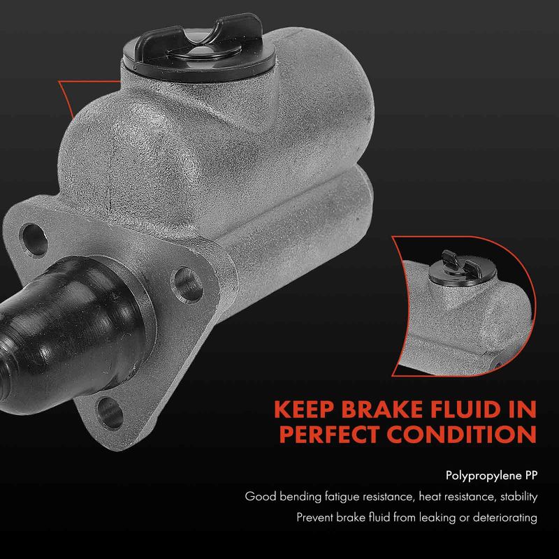Brake Master Cylinder with Reservoir for Chevrolet Corvette 1953-1962