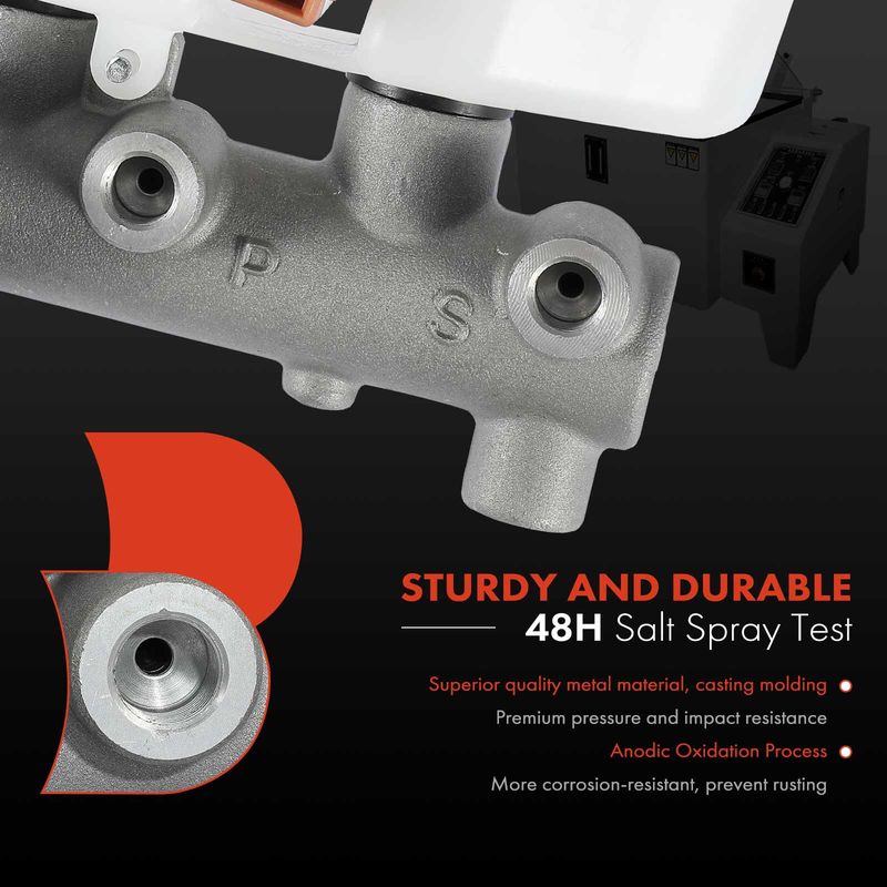 Brake Master Cylinder for Hyundai Tucson Kia Sportage 2005-2007 Bore: 1 In.