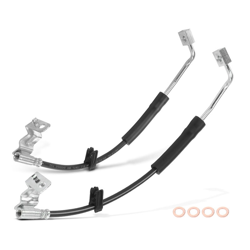 2Pcs Front Brake Hydraulic Hose for Ford Expedition F-150 Lincoln Navigator