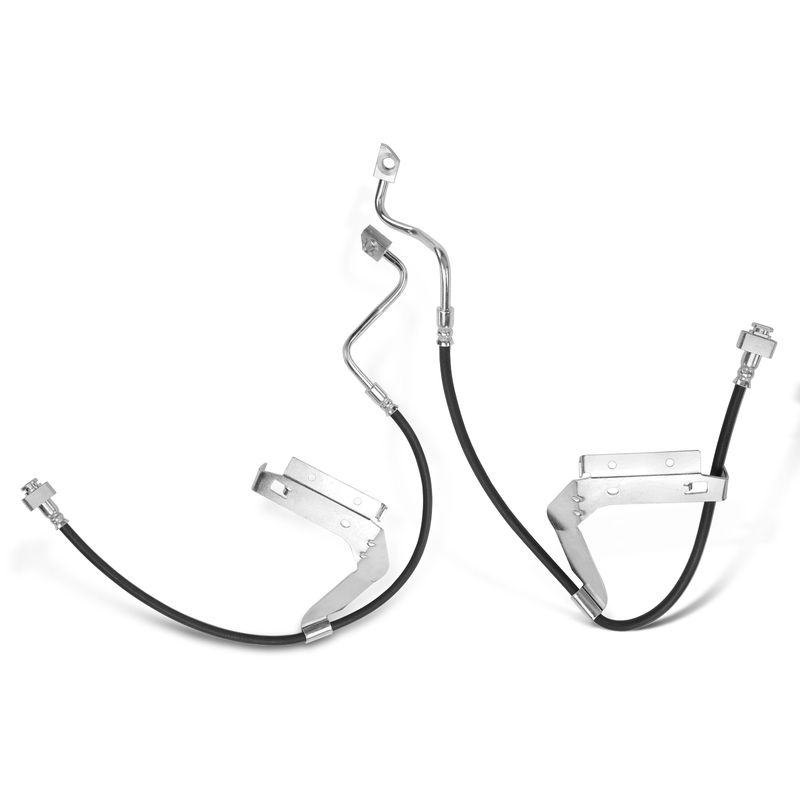 2Pcs Front Brake Hydraulic Hose for Ford F-250 F-350 F-550 Super Duty