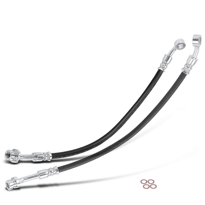 2Pcs Front Brake Hydraulic Hose for Hyundai Santa Fe 2010-2012 Kia Sorento