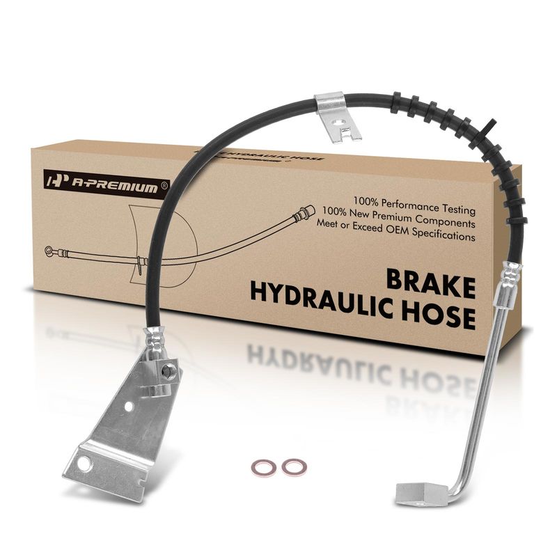 Front Driver Brake Hydraulic Hose for Dodge Ram 1500 Van 1999-2002 B1500 B2500