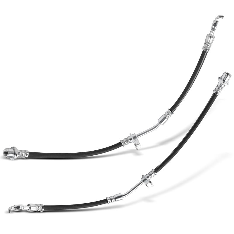 2Pcs Front Brake Hydraulic Hose for Toyota Yaris 2006-2013 Prius C Scion xD