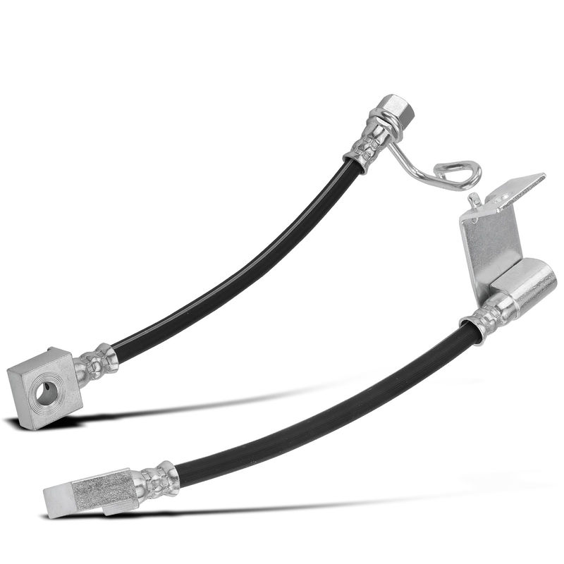 2Pcs Rear Outer Brake Hydraulic Hose for Ford F-250 F-350 Super Duty 05-10 SRW