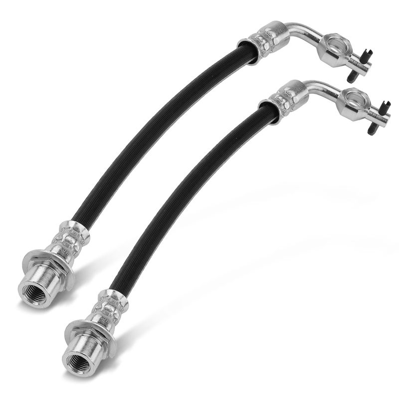 2Pcs Rear Outer Brake Hydraulic Hose for Toyota Previa 1991-1997 L4 2.4L