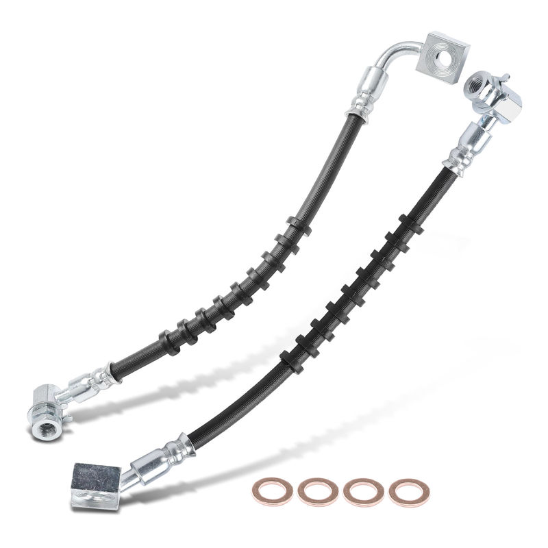 2Pcs Front Brake Hydraulic Hose for Ford Explorer Ranger Mazda Mercury
