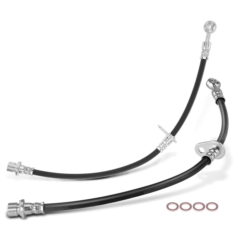 2Pcs Front Brake Hydraulic Hose for Honda Accord 98-02 Acura CL TL