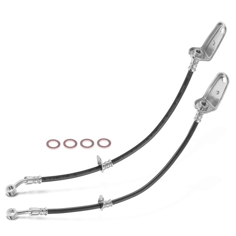 2Pcs Rear Brake Hydraulic Hose for Acura CSX 2006-2007 Honda Civic 2006-2011