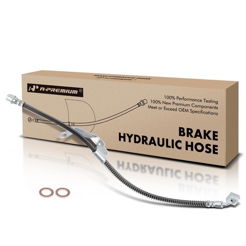 Front Driver Brake Hydraulic Hose for Buick Allure 2010 LaCrosse 2010-2016 Regal