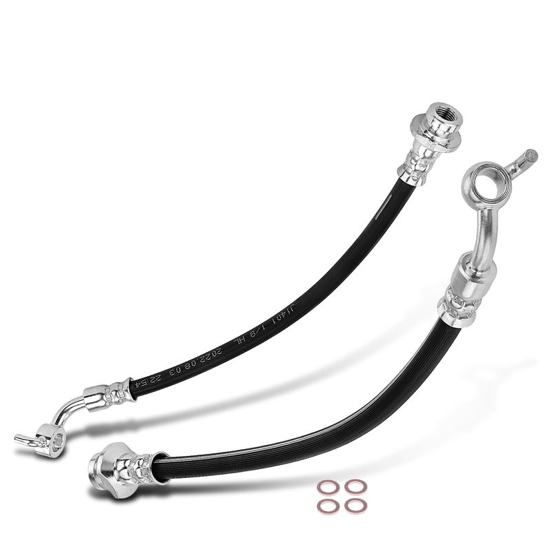 2Pcs Rear Brake Hydraulic Hose for Nissan Altima 2002-2006 Maxima 2004-2008