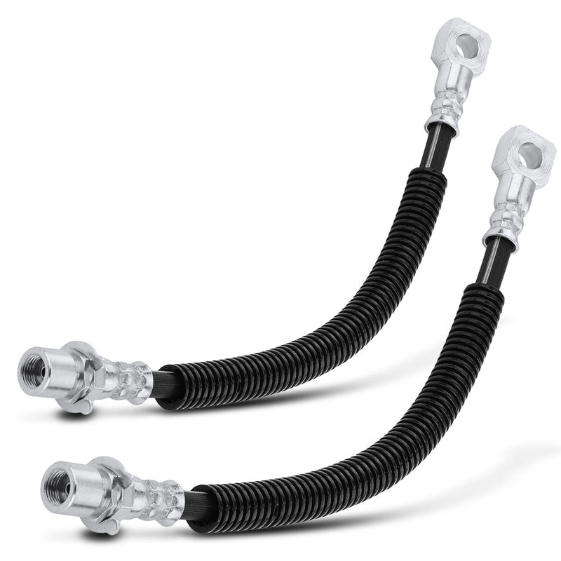 2Pcs Front Brake Hydraulic Hose for Chevrolet S10 00-03 GMC Isuzu RWD